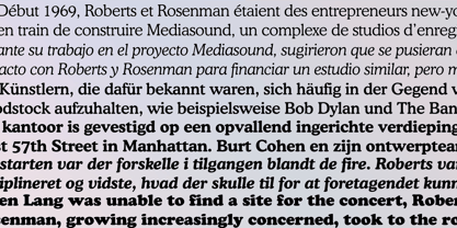 Cooper BT Font Poster 5